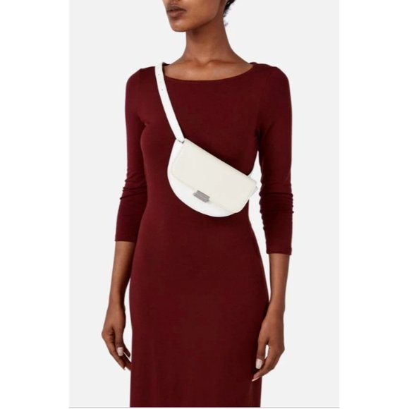 JUST FAB Get up and Go Belt Bag White/Cream - Picture 6 of 6